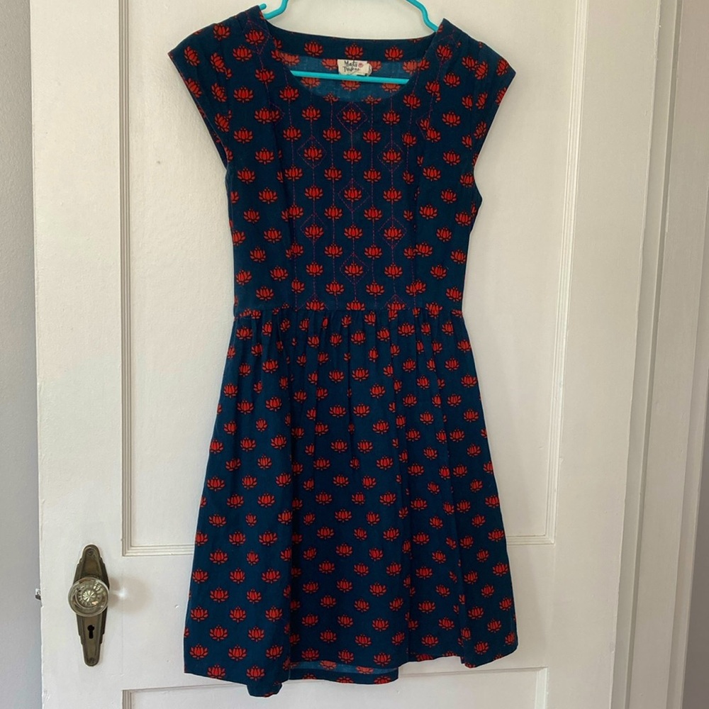 Mata Traders barely worn lotus flower dress